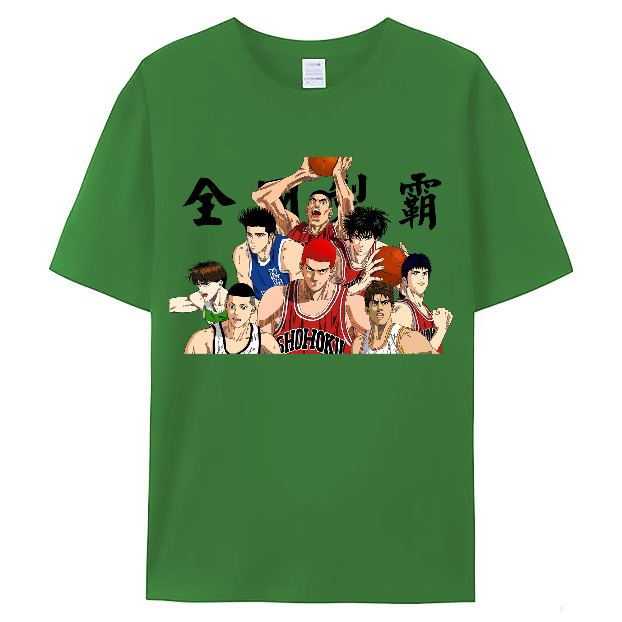 （画像用） SLAM DUNK／スラムダンク レディースカジュアルプリントTシャツ（綿100％）